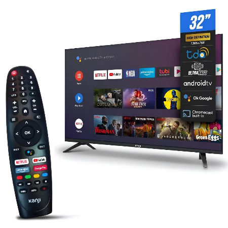 LED TV 32 SMARTH KANJI /KODADK  HEY GOOGLE KJ-32MT005 / WE-32 MT005